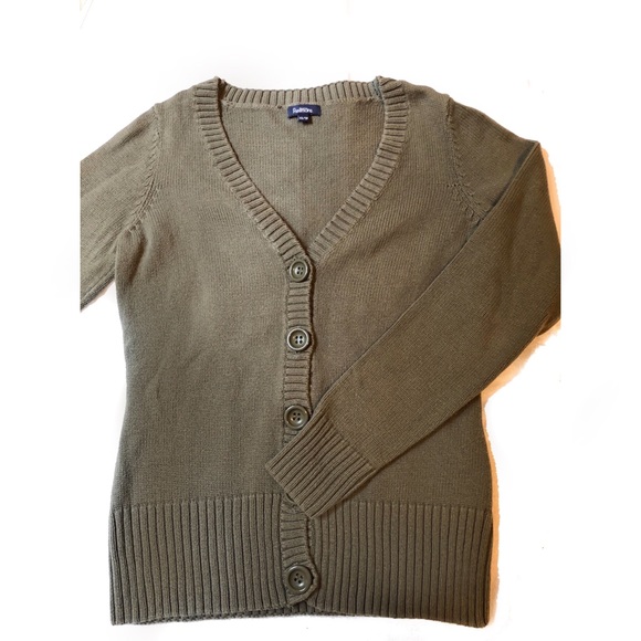 Knit Button-Up Cardigan - Picture 2 of 2